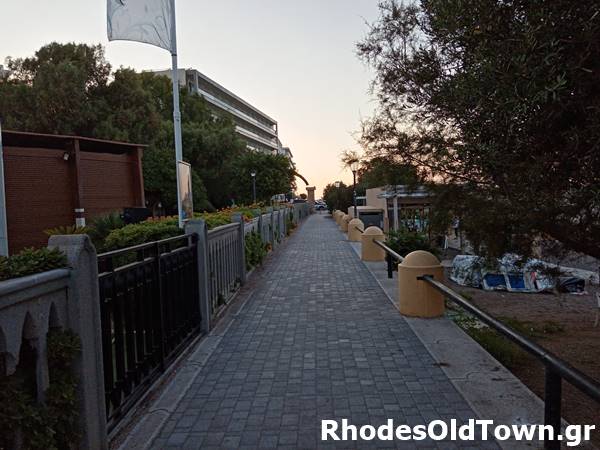 Walking Path Casino Rodos (Grand Hotel of Roses)