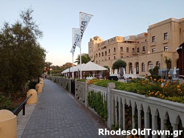 Walking Path Casino Rodos (Grand Hotel of Roses)