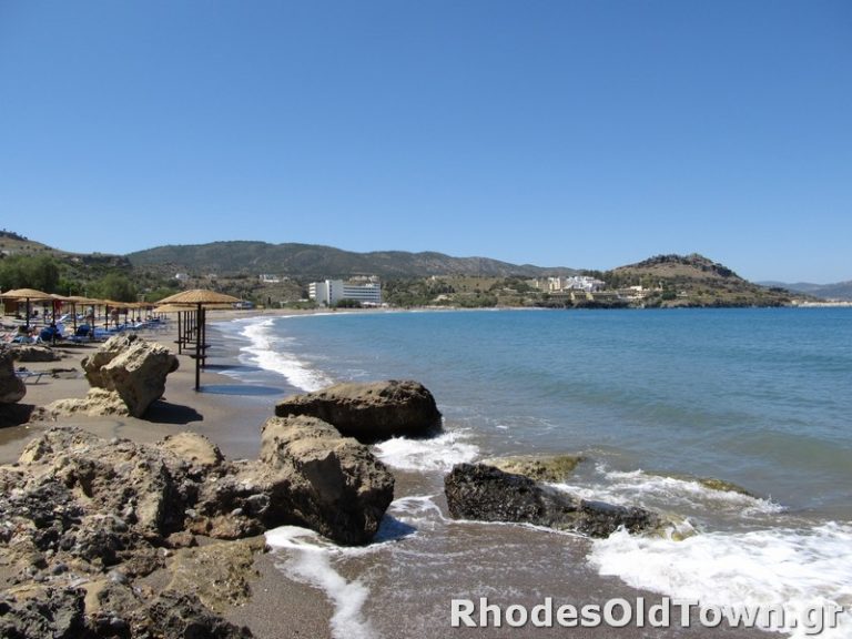 Vlycha Beach Rhodes [Images] - RhodesOldTown.gr