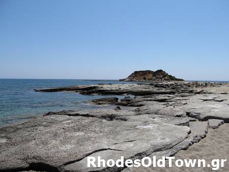 Galouni Beach Rhodes Kiotari [Images + Map] - RhodesOldTown.gr