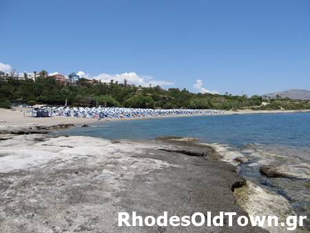 Galouni Beach Rhodes Kiotari [Images + Map] - RhodesOldTown.gr