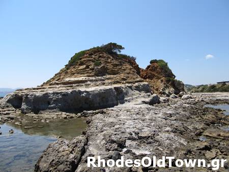 Galouni Beach Rhodes Kiotari [Images + Map] - RhodesOldTown.gr